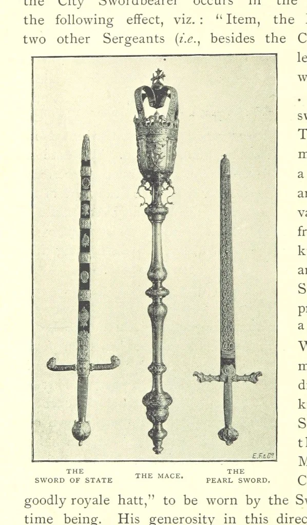 An illustration from A Guide to the Guildhall of the City of London ... Compiled by John James Baddeley, 1898, leaf 138