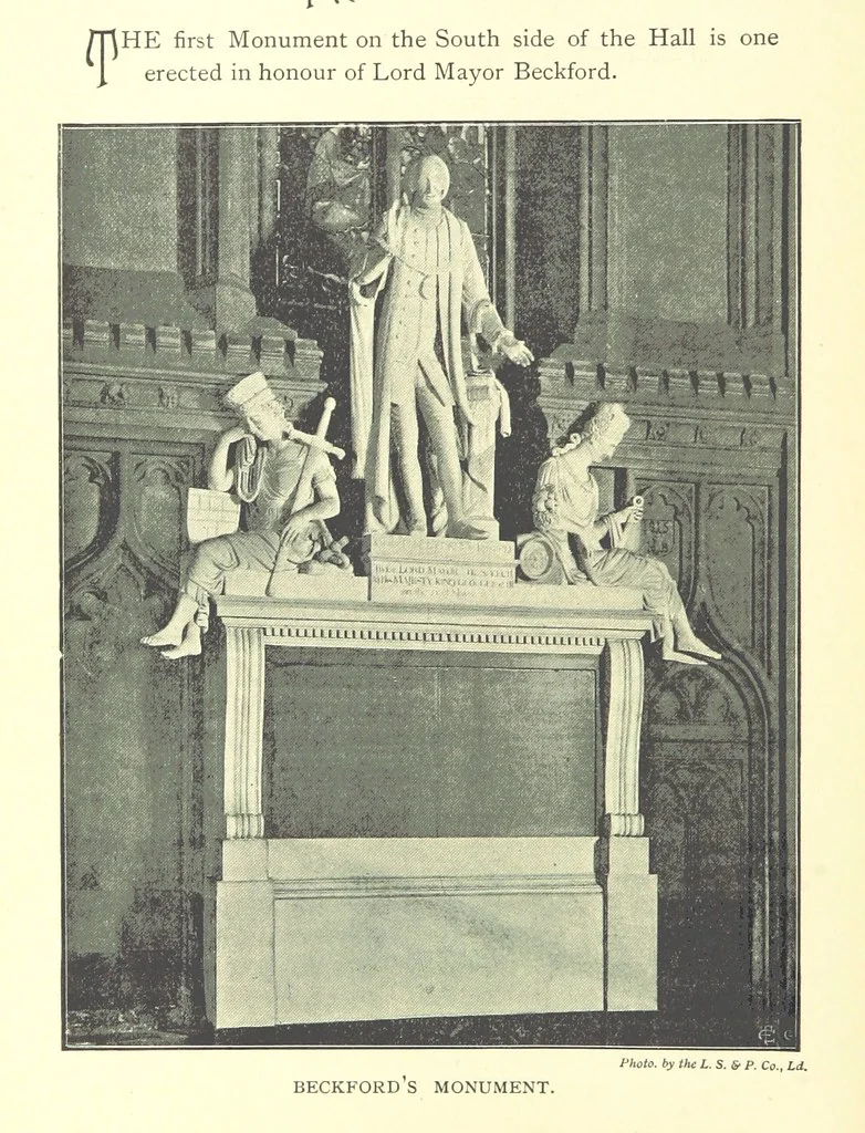 An illustration from A Guide to the Guildhall of the City of London ... Compiled by John James Baddeley, 1898, leaf 62