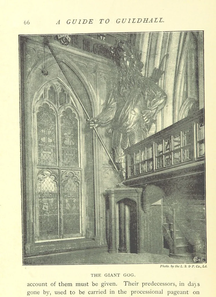An illustration from A Guide to the Guildhall of the City of London ... Compiled by John James Baddeley, 1898, leaf 74