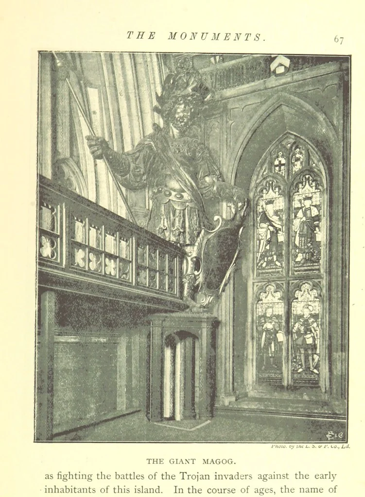 An illustration from A Guide to the Guildhall of the City of London ... Compiled by John James Baddeley, 1898, leaf 75