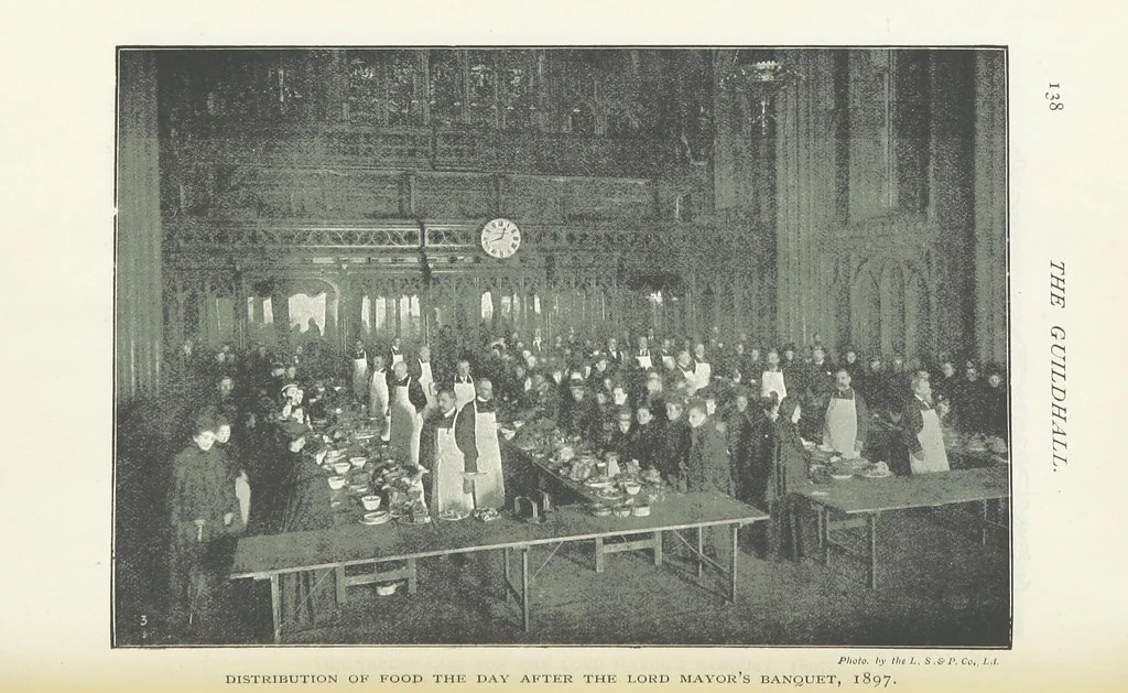 An illustration from The Guildhall of the City of London ... Compiled by John James Baddeley ... Second edition, 1899, leaf 146