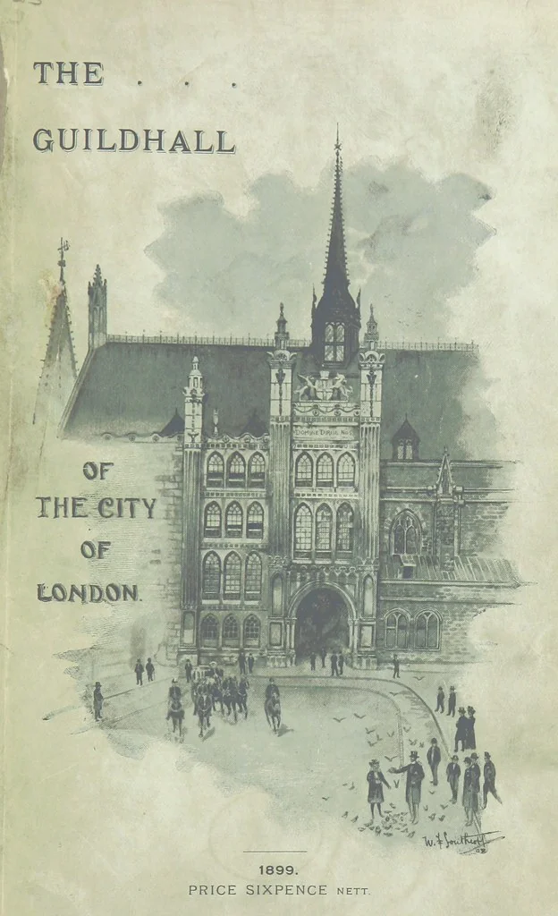 An illustration from The Guildhall of the City of London ... Compiled by John James Baddeley ... Second edition, 1899, leaf 7