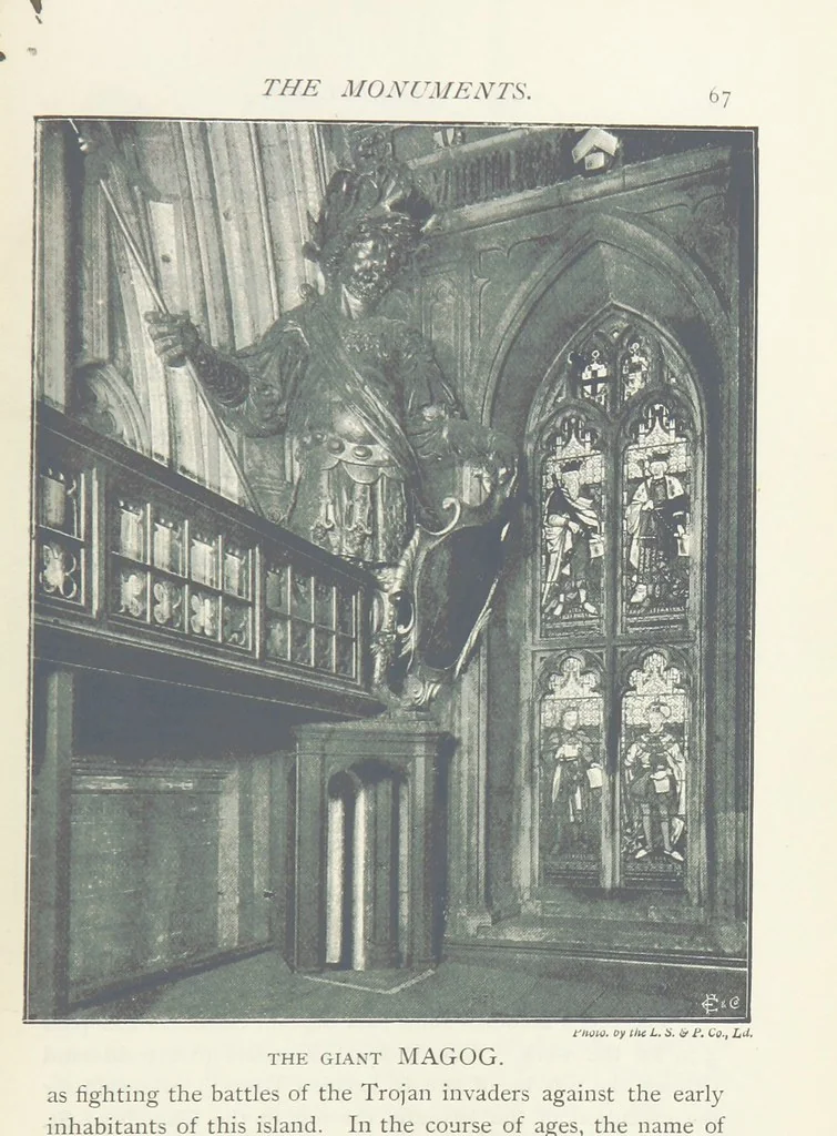 An illustration from The Guildhall of the City of London ... Compiled by John James Baddeley ... Second edition, 1899, leaf 75