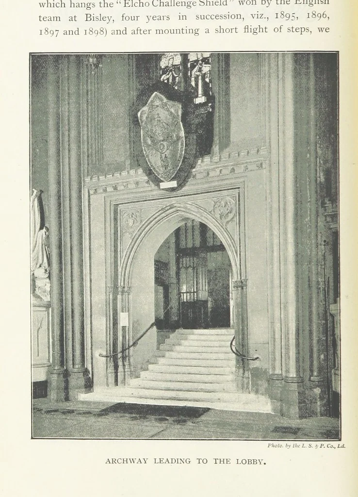 An illustration from The Guildhall of the City of London ... Compiled by John James Baddeley ... Second edition, 1899, leaf 80