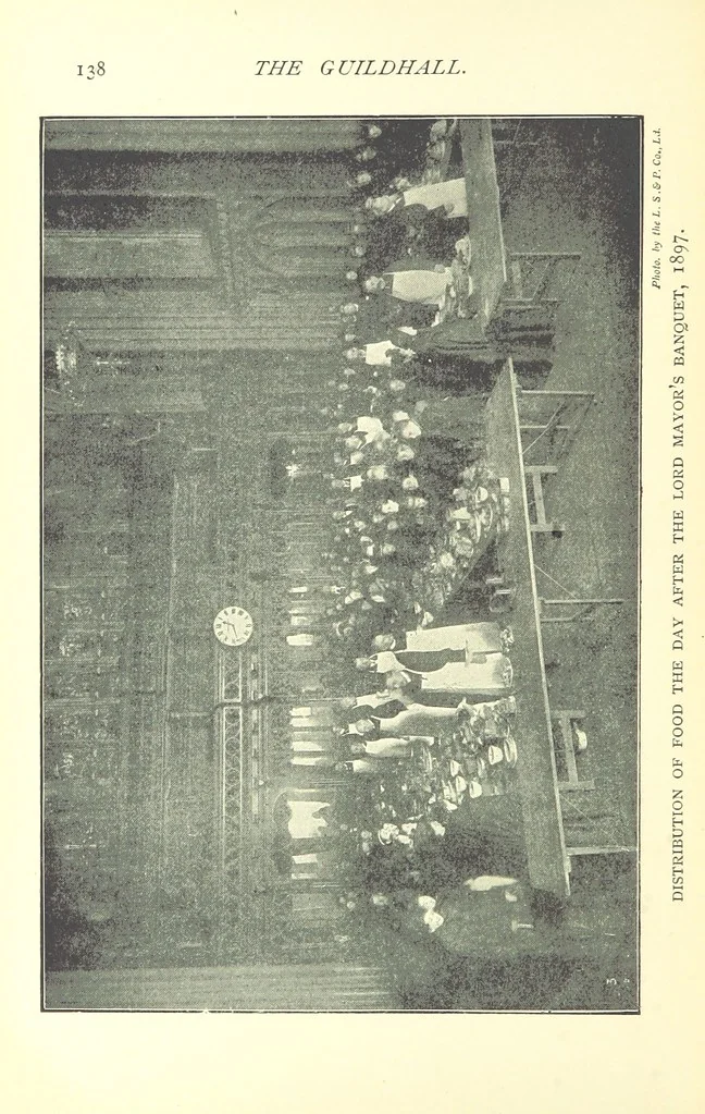 An illustration from The Guildhall of the City of London, etc, 1899, leaf 142