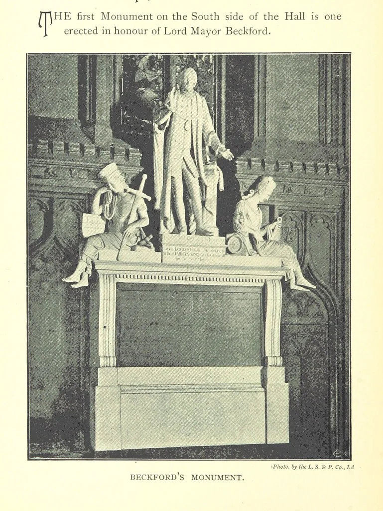 An illustration from The Guildhall of the City of London, etc, 1899, leaf 58