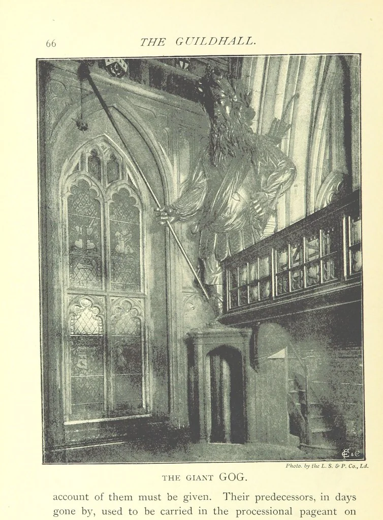 An illustration from The Guildhall of the City of London, etc, 1899, leaf 70