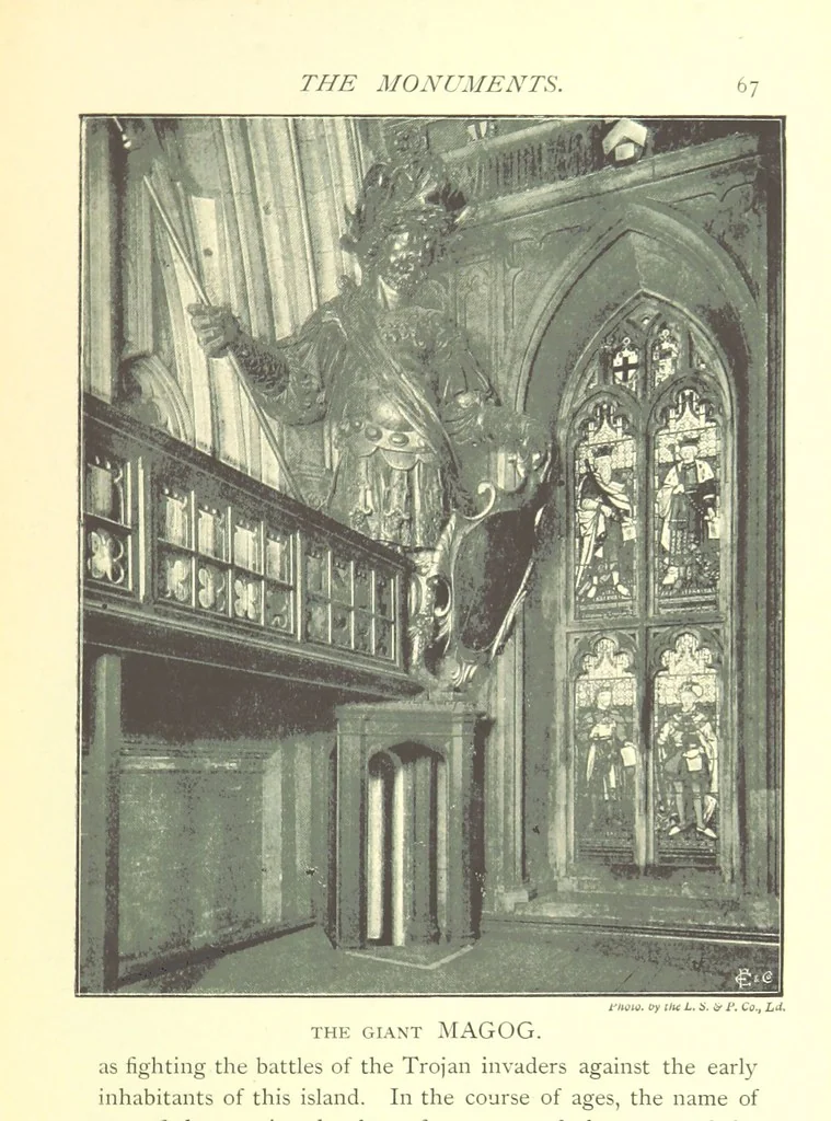 An illustration from The Guildhall of the City of London, etc, 1899, leaf 71