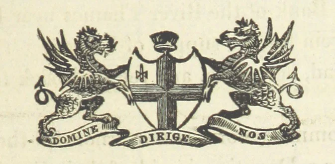 An illustration from Minutes of the proceedings of the Court of Common Council, 1823(-1845), 1824, leaf 135