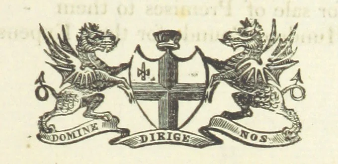 An illustration from Minutes of the proceedings of the Court of Common Council, 1823(-1845), 1824, leaf 155