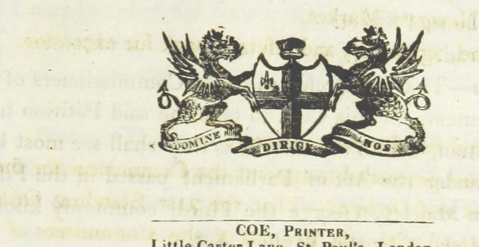 An illustration from Minutes of the proceedings of the Court of Common Council, 1823(-1845), 1824, leaf 223