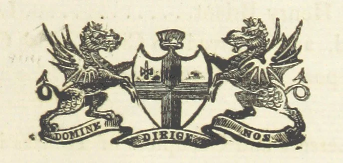 An illustration from Minutes of the proceedings of the Court of Common Council, 1823(-1845), 1824, leaf 245