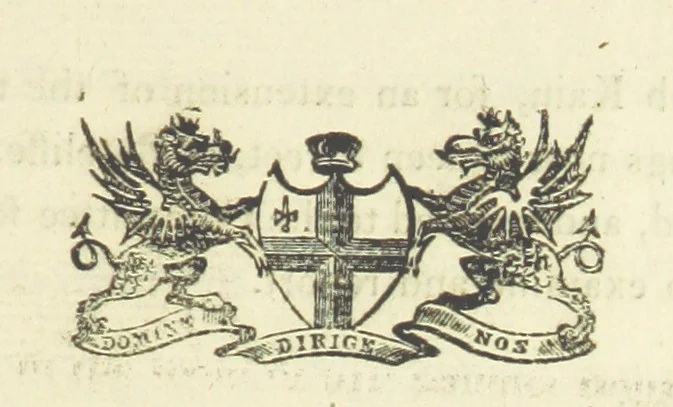 An illustration from Minutes of the proceedings of the Court of Common Council, 1823(-1845), 1824, leaf 347