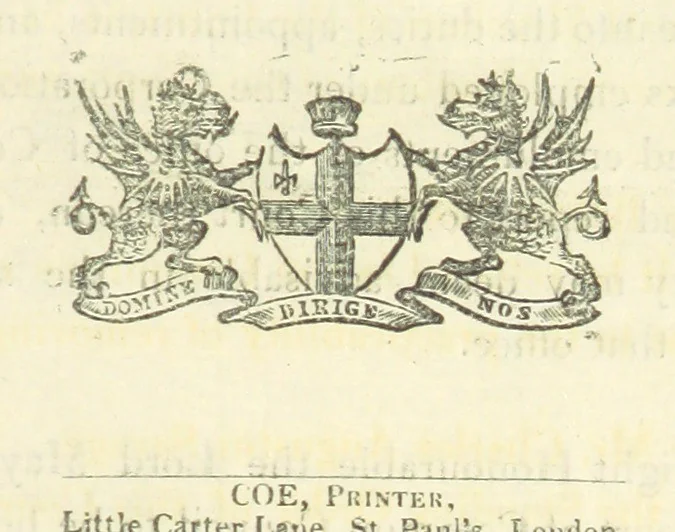 An illustration from Minutes of the proceedings of the Court of Common Council, 1823(-1845), 1824, leaf 547
