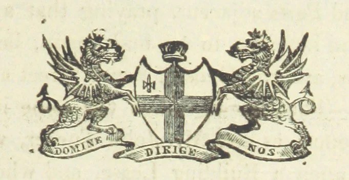 An illustration from Minutes of the proceedings of the Court of Common Council, 1823(-1845), 1824, leaf 67