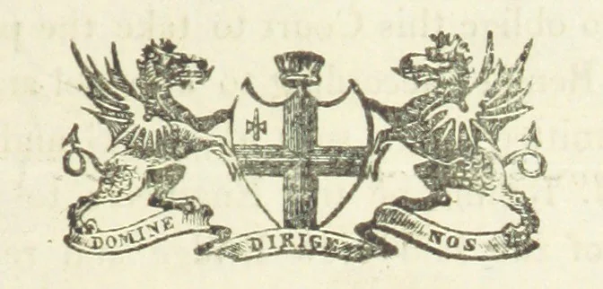 An illustration from Minutes of the proceedings of the Court of Common Council, 1823(-1845), 1824, leaf 73