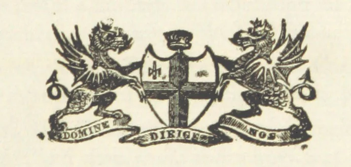 An illustration from Minutes of the proceedings of the Court of Common Council, 1823(-1845), 1824, leaf 9