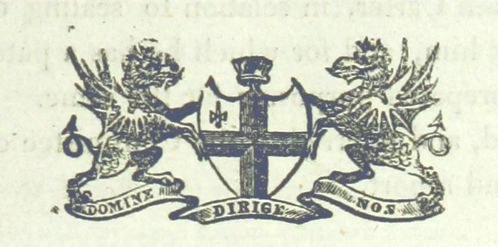 An illustration from Minutes of the proceedings of the Court of Common Council, 1823(-1845), 1824, leaf 113