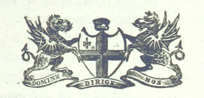 An illustration from Minutes of the proceedings of the Court of Common Council, 1823(-1845), 1824, leaf 135