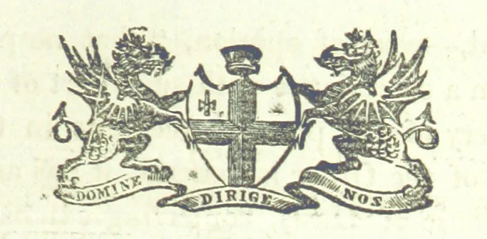 An illustration from Minutes of the proceedings of the Court of Common Council, 1823(-1845), 1824, leaf 601