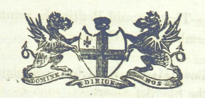 An illustration from Minutes of the proceedings of the Court of Common Council, 1823(-1845), 1824, leaf 639