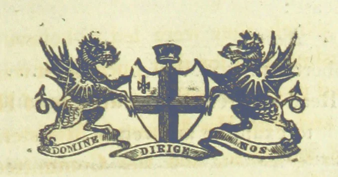 An illustration from Minutes of the proceedings of the Court of Common Council, 1823(-1845), 1824, leaf 67