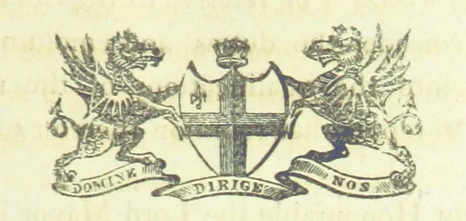 An illustration from Minutes of the proceedings of the Court of Common Council, 1823(-1845), 1824, leaf 73