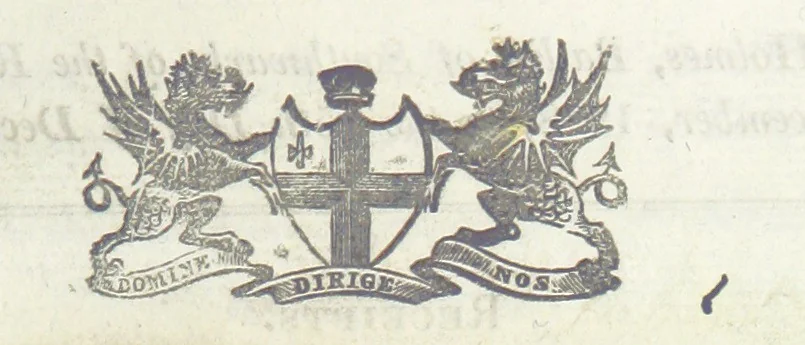 An illustration from Minutes of the proceedings of the Court of Common Council, 1823(-1845), 1824, leaf 11