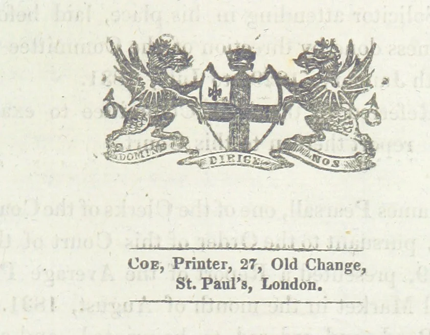An illustration from Minutes of the proceedings of the Court of Common Council, 1823(-1845), 1824, leaf 367