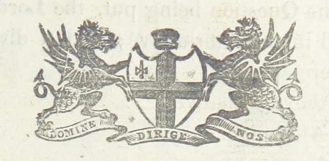An illustration from Minutes of the proceedings of the Court of Common Council, 1823(-1845), 1824, leaf 43
