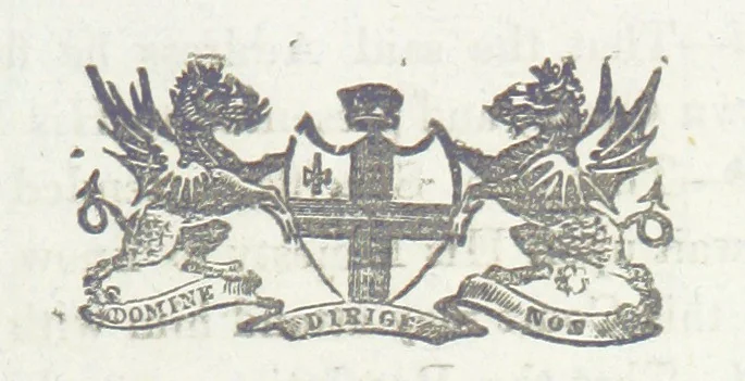 An illustration from Minutes of the proceedings of the Court of Common Council, 1823(-1845), 1824, leaf 581
