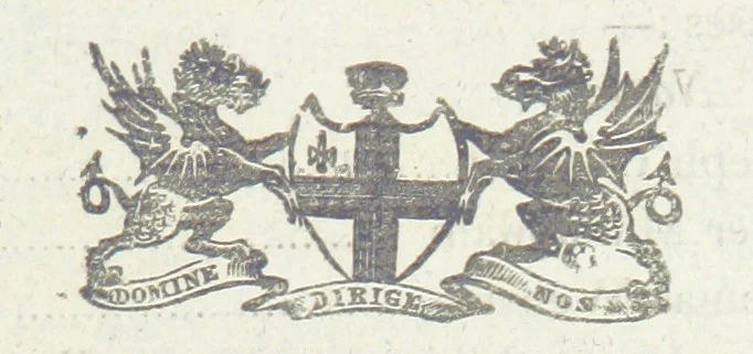 An illustration from Minutes of the proceedings of the Court of Common Council, 1823(-1845), 1824, leaf 589