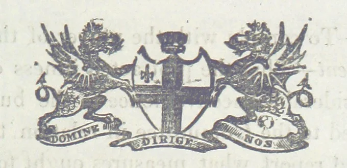 An illustration from Minutes of the proceedings of the Court of Common Council, 1823(-1845), 1824, leaf 671