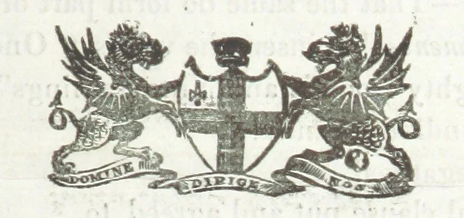 An illustration from Minutes of the proceedings of the Court of Common Council, 1823(-1845), 1824, leaf 155