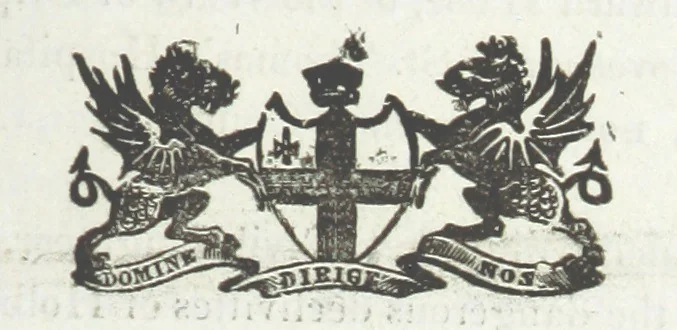 An illustration from Minutes of the proceedings of the Court of Common Council, 1823(-1845), 1824, leaf 243