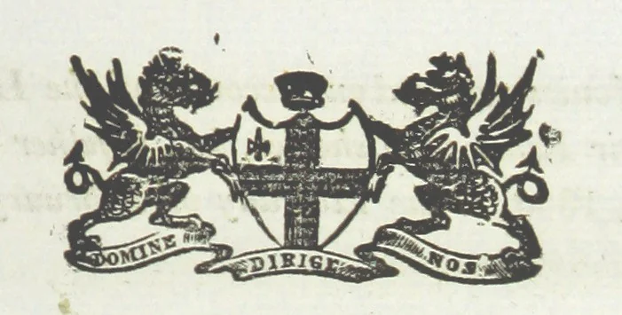 An illustration from Minutes of the proceedings of the Court of Common Council, 1823(-1845), 1824, leaf 271