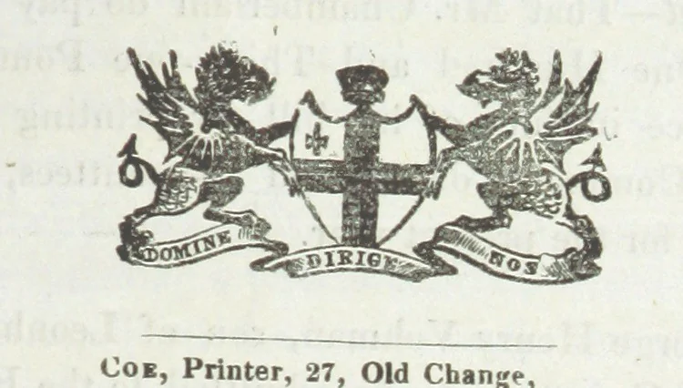 An illustration from Minutes of the proceedings of the Court of Common Council, 1823(-1845), 1824, leaf 295