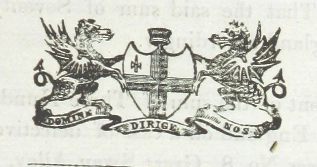 An illustration from Minutes of the proceedings of the Court of Common Council, 1823(-1845), 1824, leaf 459