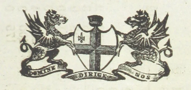 An illustration from Minutes of the proceedings of the Court of Common Council, 1823(-1845), 1824, leaf 507