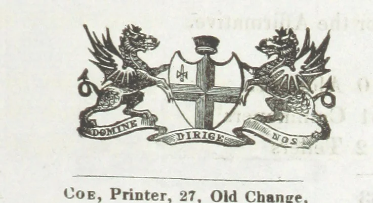 An illustration from Minutes of the proceedings of the Court of Common Council, 1823(-1845), 1824, leaf 513