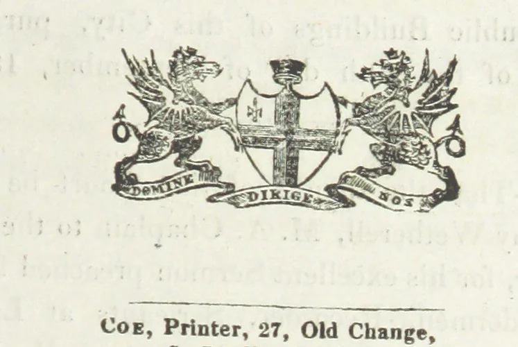 An illustration from Minutes of the proceedings of the Court of Common Council, 1823(-1845), 1824, leaf 535