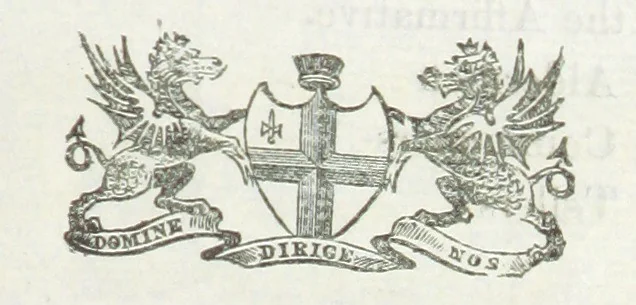 An illustration from Minutes of the proceedings of the Court of Common Council, 1823(-1845), 1824, leaf 545