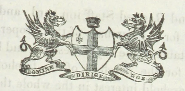 An illustration from Minutes of the proceedings of the Court of Common Council, 1823(-1845), 1824, leaf 573