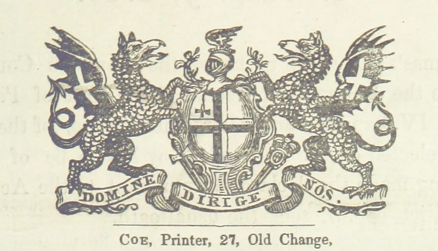An illustration from Minutes of the proceedings of the Court of Common Council, 1823(-1845), 1824, leaf 403