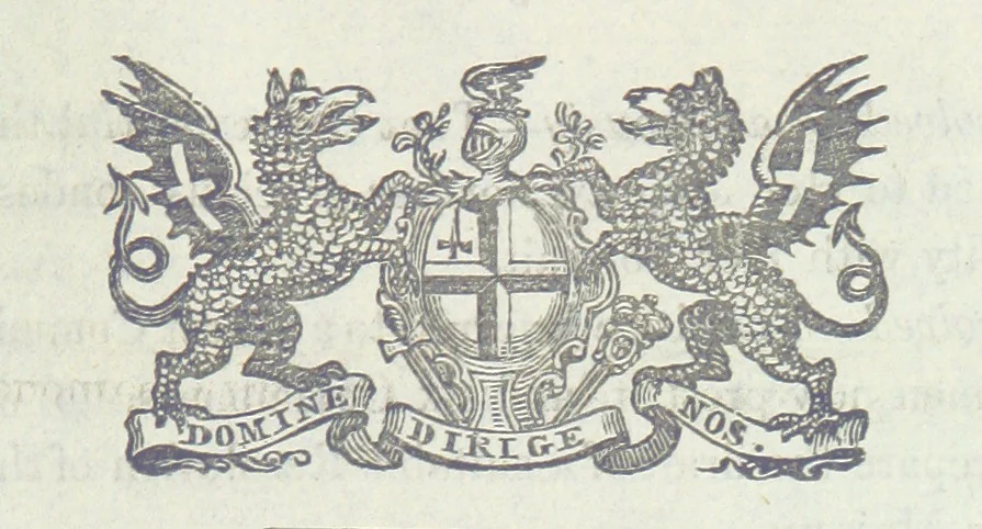 An illustration from Minutes of the proceedings of the Court of Common Council, 1823(-1845), 1824, leaf 591