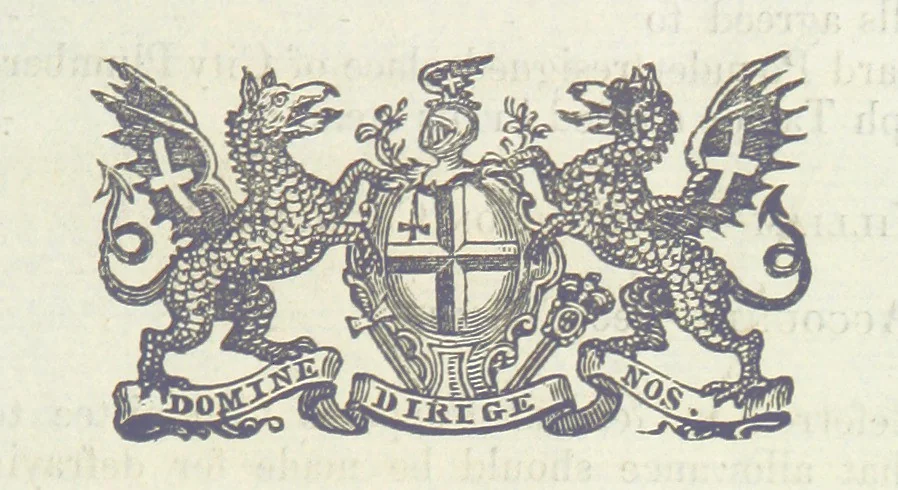 An illustration from Minutes of the proceedings of the Court of Common Council, 1823(-1845), 1824, leaf 743