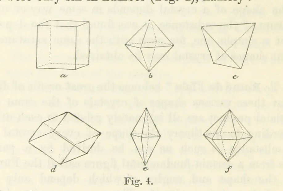 An illustration from A Guide to the Mineral Gallery ... With an Introduction to the study of Minerals. [By L. Fletcher, 1888, leaf 28