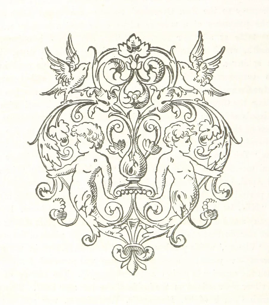 An illustration from A Description of the Westminster Tobacco Box ... Compiled by [John E. Smith, for] the Overseers for 1887, etc. (Pt. I. A reproduction of the ... account, engravings ... published in ... 1824; Pt. II. Notes on the office of Overseer; extracts from the accounts of the overseers ... 1561-1590; ... copies of the inscriptions ... & ornaments ... to 1887, etc.), 1887, leaf 130