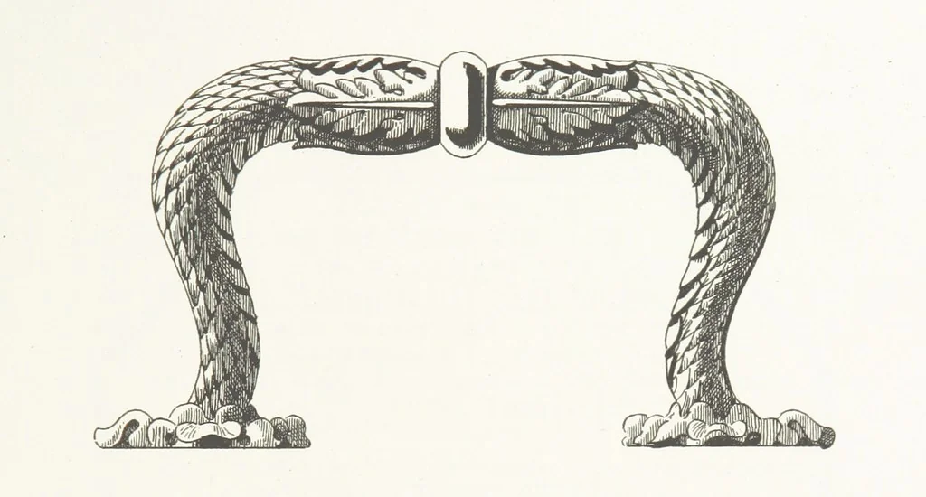 An illustration from A Description of the Westminster Tobacco Box ... Compiled by [John E. Smith, for] the Overseers for 1887, etc. (Pt. I. A reproduction of the ... account, engravings ... published in ... 1824; Pt. II. Notes on the office of Overseer; extracts from the accounts of the overseers ... 1561-1590; ... copies of the inscriptions ... & ornaments ... to 1887, etc.), 1887, leaf 169