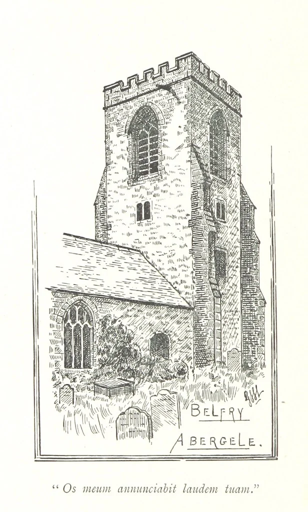 An illustration from The Tongue of the Bells. [Poems.] ... With illustrations, etc, 1894, leaf 90